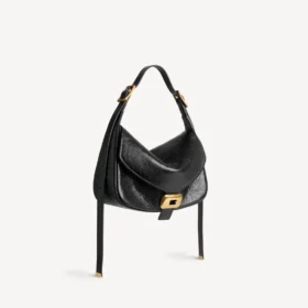 Bolso de hombro Clicca para mujer, tamaño mediano, en negro