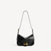 Bolso de hombro Clicca para mujer, tamaño mediano, en negro