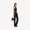 Bolso de hombro Clicca para mujer, tamaño mediano, en negro
