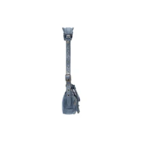 Bolso de hombro de Denim Le Cagole Xs «Azul» 6713092109U4715