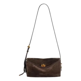 Bolso de hombro Le 7 mediano «Moka» 8681022ACJ02362