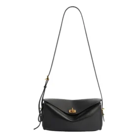 Bolso de hombro Le 7 mediano «Negro» 8681022ACJZ1053