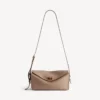 Bolso de hombro Le 7 para mujer, tamaño mediano, en color biscuit Bolso de hombro Le 7 para mujer, tamaño mediano, en color biscuit