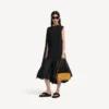 Bolso de hombro Le 7 para mujer, tamaño mediano, en color curry Bolso de hombro Le 7 para mujer, tamaño mediano, en color curry