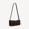 Bolso de hombro Le 7 para mujer, tamaño mediano, en color moka Bolso de hombro Le 7 para mujer, tamaño mediano, en color moka