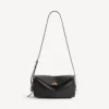 Bolso de hombro Le 7 para mujer, tamaño mediano, en negro Bolso de hombro Le 7 para mujer, tamaño mediano, en negro