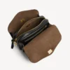 Bolso de hombro Le 7 para mujer, tamaño mediano, en negro Bolso de hombro Le 7 para mujer, tamaño mediano, en negro