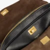 Bolso de hombro Le 7 para mujer, tamaño mediano, en negro Bolso de hombro Le 7 para mujer, tamaño mediano, en negro
