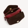 Bolso de hombro Le 7 para mujer, tamaño mediano, en rubí/moka Bolso de hombro Le 7 para mujer, tamaño mediano, en rubí/moka