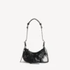 Bolso de hombro Le Cagole para mujer, talla XS, en negro