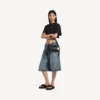 Bolso de hombro Le Cagole para mujer, talla XS, en negro