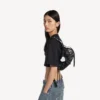 Bolso de hombro Le Cagole para mujer, talla XS, en negro