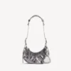 Bolso de hombro Le Cagole para mujer XS en plata