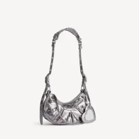Bolso de hombro Le Cagole para mujer XS en plata