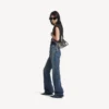 Bolso de hombro Le Cagole para mujer XS en plata