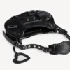 Bolso de hombro «Le Cagole» pequeño para mujer en negro