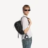 Bolso de hombro «Le Cagole» pequeño para mujer en negro