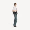Bolso de hombro «Le Cagole» pequeño para mujer en negro