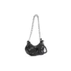 Bolso de hombro Le Cagole Xs con cadena «Negro» 7128131VG9Y1000