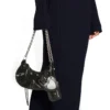 Bolso de hombro Le Cagole Xs con cadena «Negro» 7128131VG9Y1000