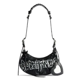 Bolso de hombro Le Cagole XS DIY Metal «Negro» 6713092AAXE1090