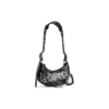 Bolso de hombro Le Cagole XS DIY Metal «Negro» 6713092AAXE1090