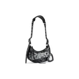Bolso de hombro Le Cagole XS DIY Metal «Negro» 6713092AAXE1090