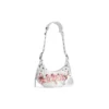 Bolso de hombro Le Cagole Xs DIY Metal «White» 6713092AAXE9066