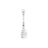 Bolso de hombro Le Cagole Xs DIY Metal «White» 6713092AAXE9066