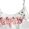 Bolso de hombro Le Cagole Xs DIY Metal «White» 6713092AAXE9066