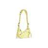 Bolso de hombro Le Cagole Xs «Lime» 6713091VG9Y7302
