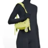 Bolso de hombro Le Cagole Xs «Lime» 6713091VG9Y7302