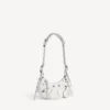 Bolso de hombro Le Cagole XS para mujer en blanco Bolso de hombro Le Cagole XS para mujer en blanco