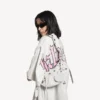 Bolso de hombro Le Cagole XS para mujer en blanco Bolso de hombro Le Cagole XS para mujer en blanco