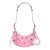 Bolso de hombro Le Cagole XS «Pink» 6713091VG9Y5812