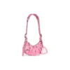 Bolso de hombro Le Cagole XS «Pink» 6713091VG9Y5812