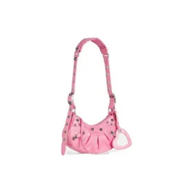 Bolso de hombro Le Cagole XS «Pink» 6713091VG9Y5812