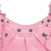 Bolso de hombro Le Cagole XS «Pink» 6713091VG9Y5812