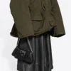 Bolso de hombro Lindsay Small con relieve de cocodrilo «Negro» 701141210C91000