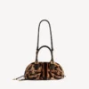Bolso de mano «Bolero» para mujer, modelo mini, en color beige/moka