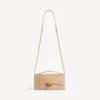 Bolso de mano de mujer con forma de Hourglass y cadena en color nude Bolso de mano de mujer con forma de Hourglass y cadena en color nude