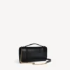 Bolso de mano de mujer con forma de Hourglass y cadena en negro Bolso de mano de mujer con forma de Hourglass y cadena en negro
