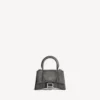 Bolso de mano Hourglass para mujer XS en gris tormenta Bolso de mano Hourglass para mujer XS en gris tormenta