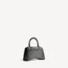 Bolso de mano Hourglass para mujer XS en gris tormenta Bolso de mano Hourglass para mujer XS en gris tormenta