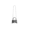 Bolso de mano Hourglass Xs con bordado de cadena «Silver» 7204712AARN8110