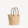 Bolso de mano Le City Basket mediano para mujer en color natural/camel