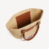 Bolso de mano Le City Basket mediano para mujer en color natural/camel