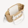 Bolso de mano «Le City Basket» pequeño para mujer en color natural/blanco óptico