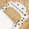 Bolso de mano «Le City Basket» pequeño para mujer en color natural/blanco óptico