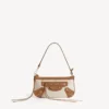 Bolso de mano «Le City» para mujer con correa en beige/camel Bolso de mano «Le City» para mujer con correa en beige/camel